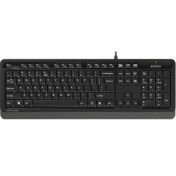 Resim Hello Papana A4 Tech FK10 Q Tr mm Gri/siyah USB Kablolu Klavye 