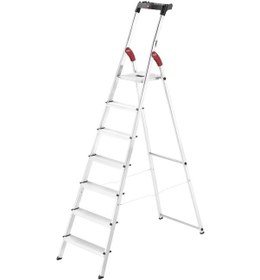 Resim Hailo L60 Standartline 7 Basamaklı Alüminyum Merdiven 