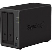 Resim Synology DS723 PLUS 2 Yuvalı DiskStation NAS Depolama Ünitesi 