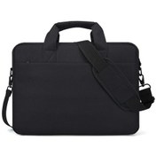 Resim Springsun Dizüstü Bilgisayar Çantası 14 15 İnç Askılı Omuz Çantası Erkekler Kadınlar Dayanıklı İş Çantası Seyahat Çantası Ofis Çantası Çok Cepli Büyük Kapasiteli Dizüstü Bilgisayar 