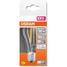 Resim Osram Vintage 60 Watt 806 Lümen Ampul - Gün Işığı 