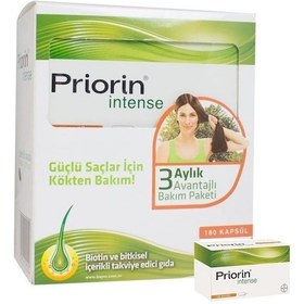 Resim Priorin Intense Avantajlı Paket 120 + 60 Kapsül 