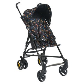 Resim Maxi Taxi Cosmos Baston Bebek Arabası Sarı Desenli 