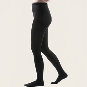 Resim Kadınlar için 30-40 mmHg Kompresyon Taytları - Dereceli Destekli Kompresyon Taytları, Tüm Mevsimler için Kompresyon Çorapları (Naylon/Elastan) Varis ve Dolaşım için, Sıkı Oturan Tam Bacak Kapsama (Siyah/Ten Rengi) 
