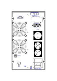 Resim Uygar Enerji Time/3Kva Online 6X 12V/7Ah Ups 3Kva 