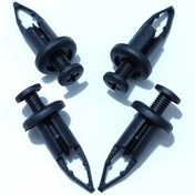 Resim Lasonstiges Toyota Lexus 90467-09093 İçin 20 Adet Arka Tampon Ve Nyloclips Toka Trim 9046709093 