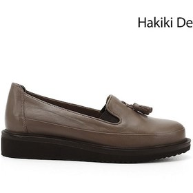 Resim Gönderi R Vizon Antik Dolgu Taban Püsküllü Hakiki Deri Ayakkabı Vizon 