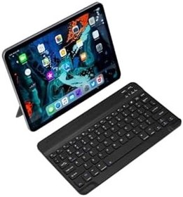 Resim Ipad Pro Nesil 11 A1980-a1934 Uyumlu Bleutooth Tablet Klavyesi Mini Slim Şarjlı Kablosuz 