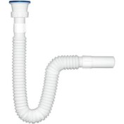 Resim Körüklü Sifon Lavabo Sifonu Eviye Evye Sifonu Gider Borusu 75Cm 