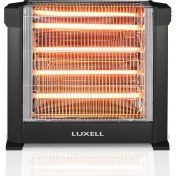 Resim Luxell KS-2760 Şömine Tipi Quartz Isıtıcı 2200W – Metal Gövdeli, Termostat Ayarlı, Devrilme Emniyetli, Ev ve Ofis Kullanımına Uygun 