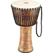 Resim Meinl PADJ2-XL-G Travel Series X Large 14" Djembe "Kenyan Quilt" 