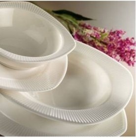 Resim Kütahya Porselen Çisil 6 Kişilik 24 Parça Yemek Takımı 