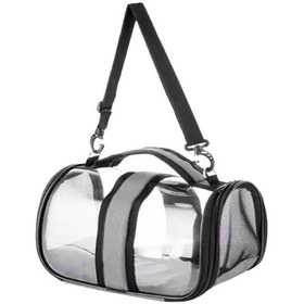 Resim Flybag Kedi Ve Köpek Taşıma Çantası Şeffaf 