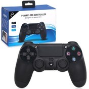 Resim Dobe Playstation 4 Uyumlu Kablosuz Oyun Kolu Siyah - Tp4-883 