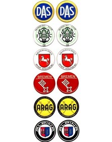 Resim Plaka Damla Sticker Etiket Pulu Suya Güneşe Dayanaklı Kaliteli Das-arag Model 16 