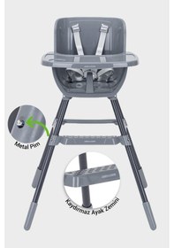 Resim Ergo Mama Sandalyesi, Gri 