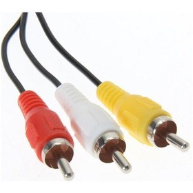Resim Playstation PS2 PS3 AV LCD TV 3 RCA Lale Bağlantı Görüntü Kablo 