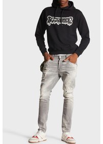 Resim Dsquared2 Erkek Kot Pantolon S74lb1477 S30260 852 Gri 