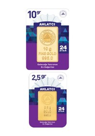 Resim Ahlatcı Kuyumculuk 24 Ayar 12.5 Gram Külçe Altın 
