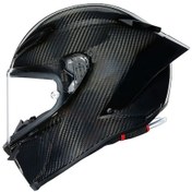 Resim Agv Pista GP RR Mono Glossy Carbon Kapalı Kask Karbon Siyah 