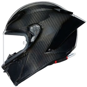 Resim Agv Pista GP RR Mono Glossy Carbon Kapalı Kask Karbon Siyah 