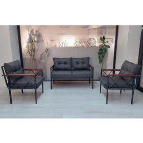 Resim Balkon-Bahçe-Kafe Çay Seti Koltuk Oturma Takımı-Oturma Grubu 