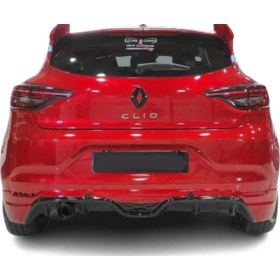 Resim X Power Tuning Renault Clio 5 (2019 - 2022) Uyumlu Arka Tampon - Eki (Plastik) 