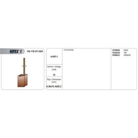 Resim Direksiyon Pompa Kömürü Renault R19 4 Ad N11.7519 