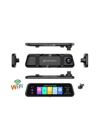 Resim Araç Kamerası - 4k Mirror Dash Cam Araç Takip Kamerası 