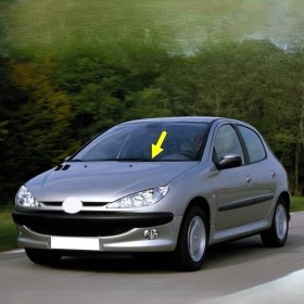 Resim Peugeot 206 Hb 1998-2010 Silecek Kolu Ön Cam Sol Sürücü Taraf 