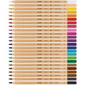 Resim Mılan 80058 Colours Metal Kuru Boya Kalemi 24lü 