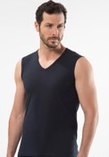 Resim Cacharel Erkek Spor V Yaka %95 Pamuk %5 Elestan 