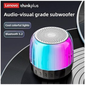 Resim LENOVO K3 Plus Bluetooth Hoparlör RGB Renkli Işıklı Taşınabilir Kablosuz Hoparlör BT 5.2 