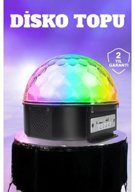 Resim Kompakt Tasarımlı, Telefon Kontrollü Disko Topu Işıkları Karışık 