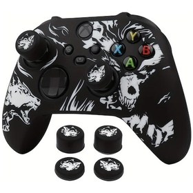 Resim Sunshine022 Xbox Series S Kontrol Kılıfı Soft Silikon Koruma Oyun Kumandası Aksesuar White 