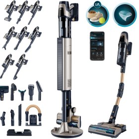 Resim CECOTEC Conga Rockstar Rz90 Ai Aquapet Flex Connected Kablosuz Dikey Süpürge 