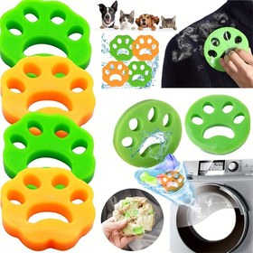 Resim 2 Adet Pet Hair Remover, Çamaşır Makinesi Aksesuarı, Kedi Köpek Tüyü Lint Hair Remover, Giysi Kurutucu Yeniden Kullanılabilir Temizleme, Çamaşır Kurutucu Catcher 
