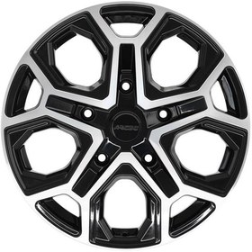 Resim ARC-LT2-08 8.0x18" -5x118 ET50 71.1 Black Diamond Jant (4 Adet) 