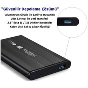 Resim Faween 2.5 Usb 3.0 Harici Harddisk HDD Kutusu Sata Disk SSD Veri Aktarma 
