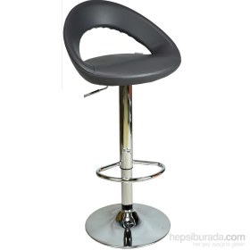 Resim Bürocci Larissa Bar Taburesi- Gri-9501Q0125 