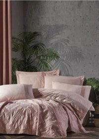 Resim Şaheser Dowry Güpürlü 7 Parça Çeyiz Seti Freya Pudra Pudra 