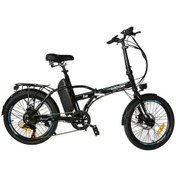 Resim Roxform R-100 Elektrikli Katlanabilir Bisiklet 20 İnç Şehir Bisikleti Siyah 