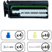 Resim TE Connectivity Beyin Soketi 52 Pin Kablosuz 