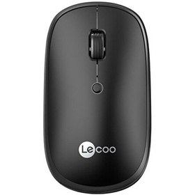 Resim WS209 Dual Mod Bluetooth Şarj Edilebilir Optik Siyah Kablosuz Mouse 
