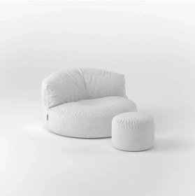 Resim PATARA HOME Mila Modell Gri Puff & Armut Koltuk 