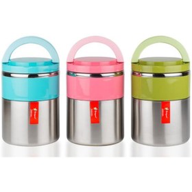 Resim Penguen Png-1302 I?nox Çiftli Yemek Termosu Mavi 