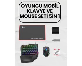 Resim MCM Group Bluetooth 5.3 Mobil Oyun Aksesuar Seti - Pubg Uyumlu 