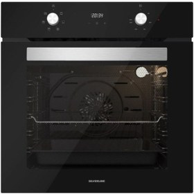 Resim Silverline BO6502B02 - CS5364B01 - 3420 Classy 60 Siyah Cam Ankastre Set 