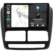 Resim Fıat Doblo D3 2010-15 10" Uyumlu Androıd Multimedya Gerçek 2/32 Kablosuz Carplay Geri Görüş Kameralı 10" 