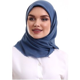 Resim Pamuklu Pano Düz Desensiz Örtü Mavi 